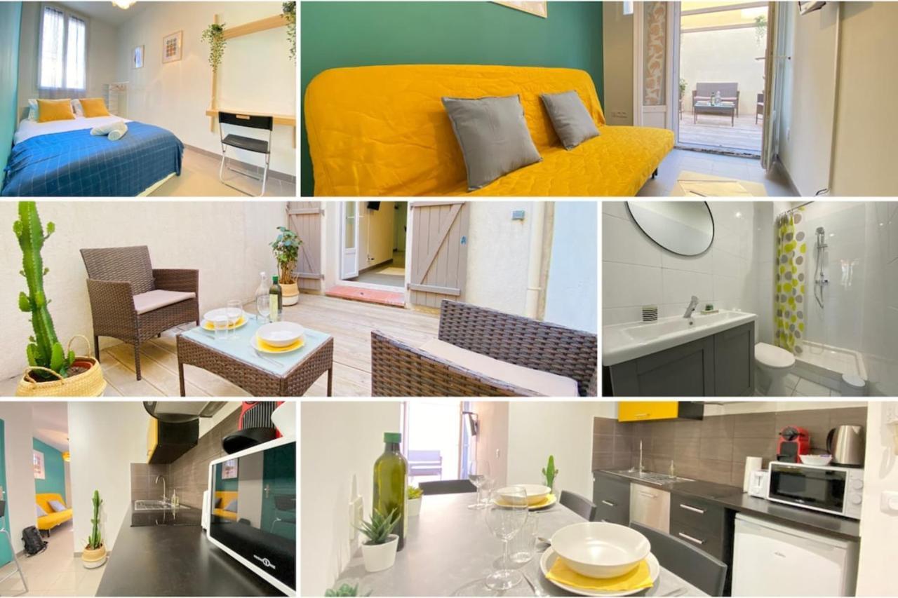 HappyHome Terrasse en ville FastWifi Netflix Marseille Extérieur photo