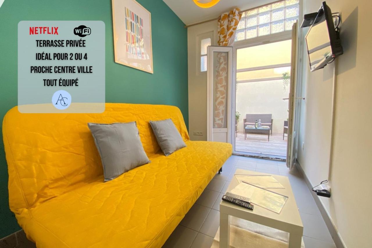HappyHome Terrasse en ville FastWifi Netflix Marseille Extérieur photo